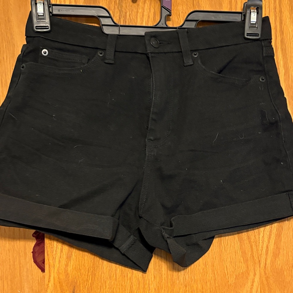 No Boundaries Black Jean Shorts
